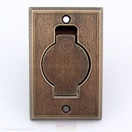 Sugekontakt 06.: Metall antikk messing / bronse