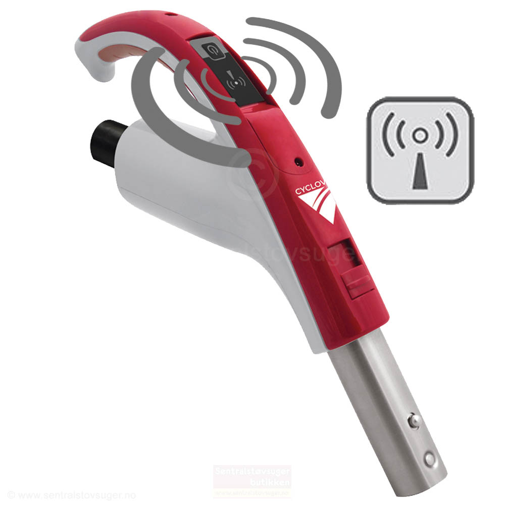 RETRAFLEX håndtak med trådløs AV-PÅ bryter - Kun håndtak - Tilkobles V2 868 MHz mottaker