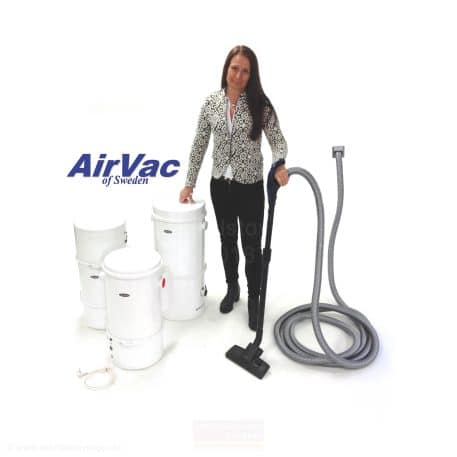 AirVac Flow 1500 Silent Sentralstøvsuger - Bilde 2