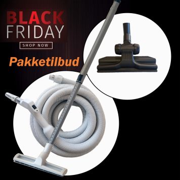 Black Week Pakketilbud: Plastiflex Slange, teleskoprør, parkettmunnstykke og kombimunnstykke